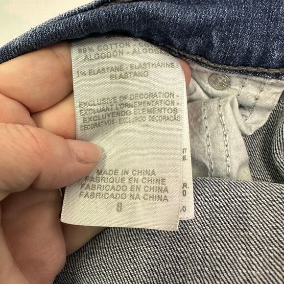 Levi’s Strauss & Co Women’s 515 Boot Cut Studded Pocket Jeans - Size 8 - Picture 5 of 9